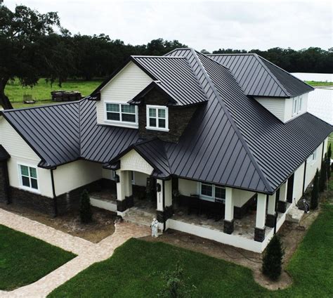 black metal roofing on old house|black metal roofing near me.